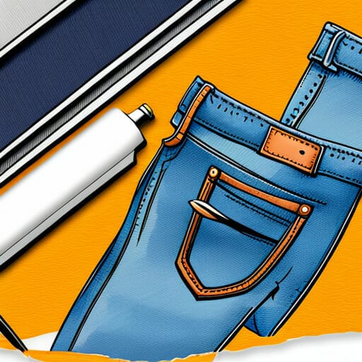 The Best Fabric Glue for Denim Jeans No More Torn Hems! Sewing This!